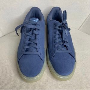 Puma suede emboss ice foil sneakers